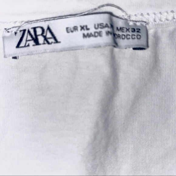 ZARA Graphic Print T-shirt Size XL - Picture 3 of 3